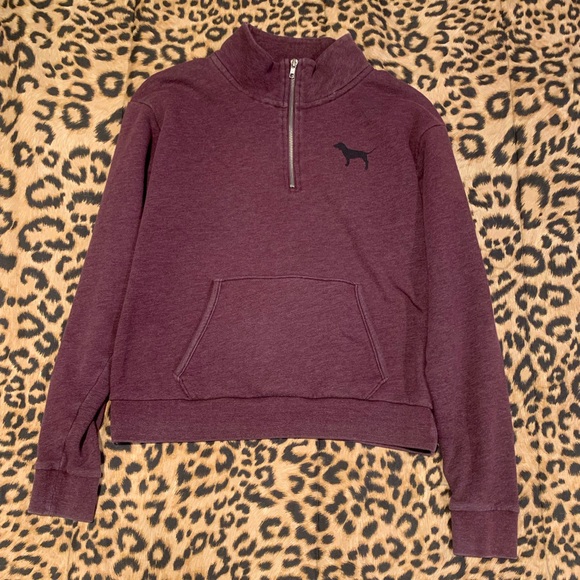 VS PINK Quarter Zip - Picture 2 of 3